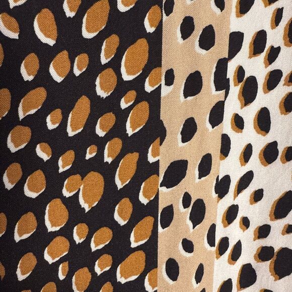 Andree by Unit Animal Leopard Print Baby Doll Top Women's Size Small Style 19899 - Picture 11 of 14